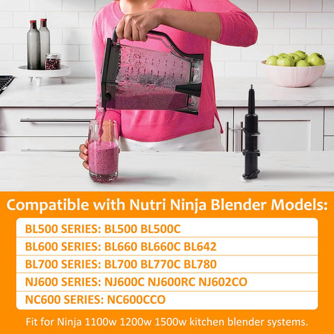 Ninja 72 oz: compatibilidad de repuestos HNRLOY para varios modelos.
