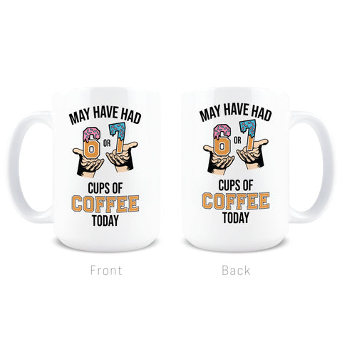 Taza Hogg 67 Meme, regalo original, momento de café con estilo.