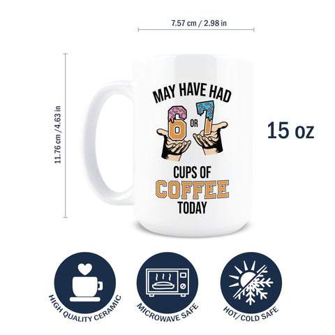 Taza Hogg 67 Meme, cerámica 15oz, detalles de impresión duraderos para uso diario.