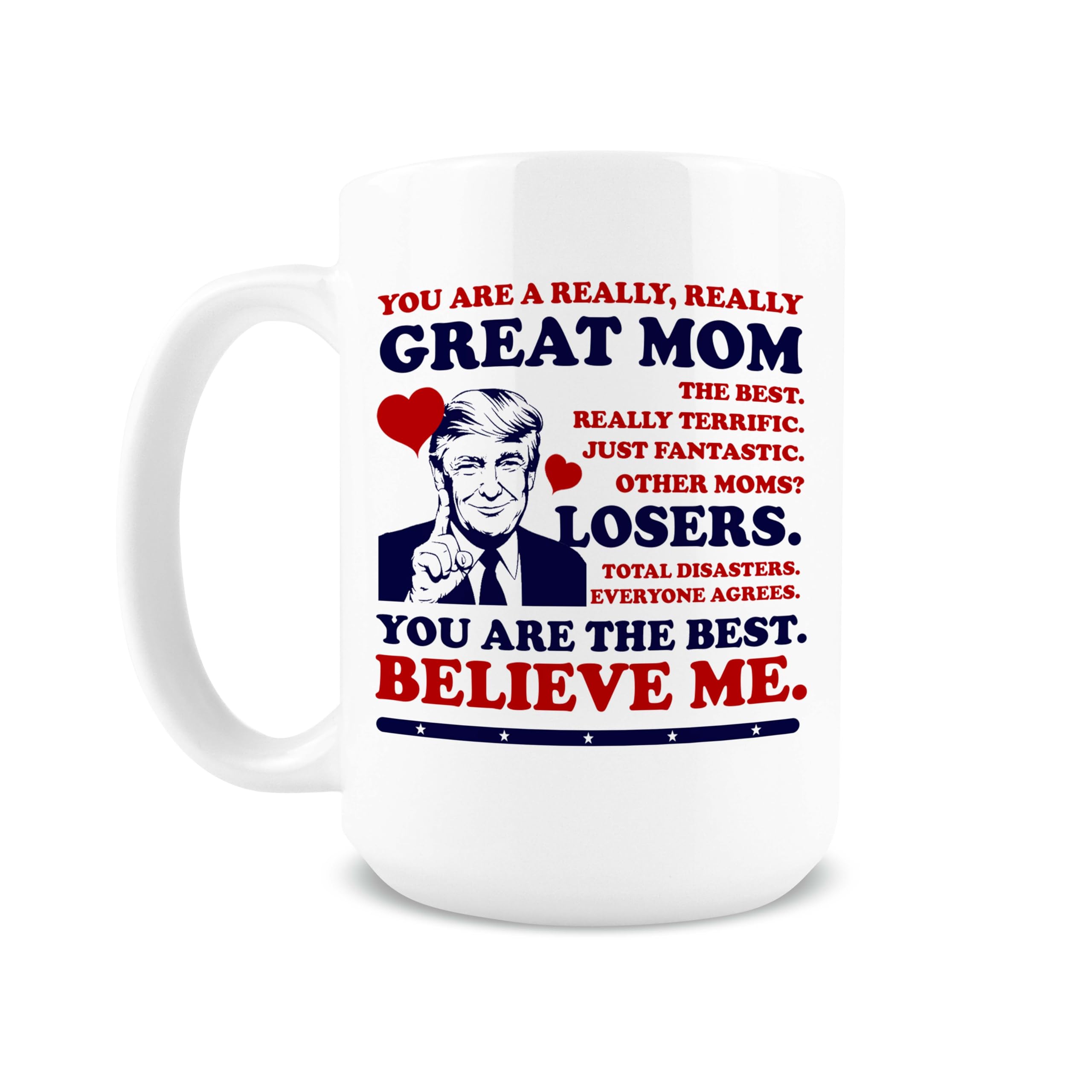Taza Hogg Mejor Mamá 15oz frente, regalo ideal para el Día de la Madre