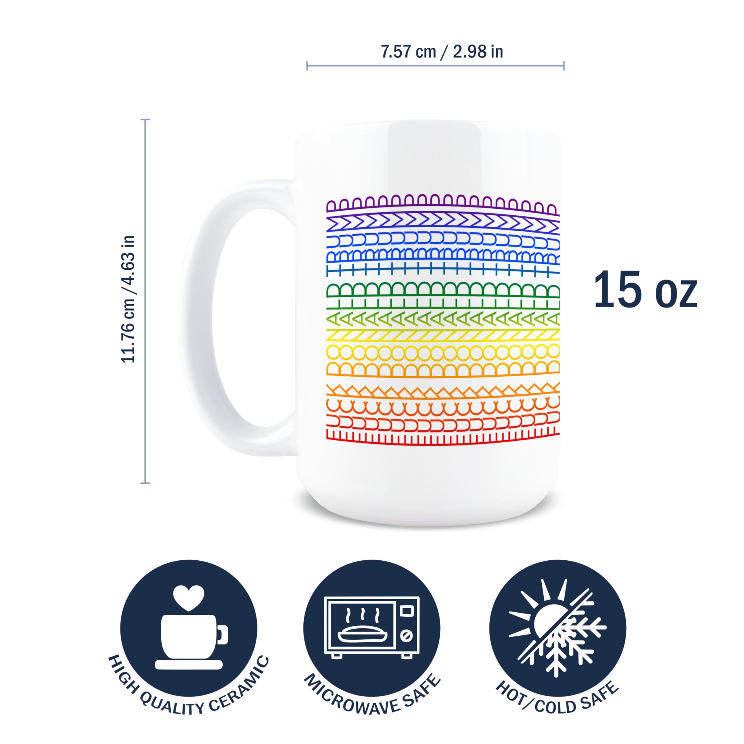 Taza Hogg con diseño secreto, ideal como regalo divertido