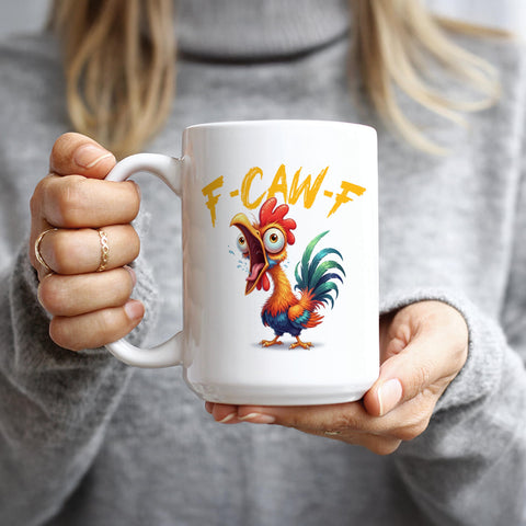 Taza Hogg F-Caw-F apta para microondas para conveniencia