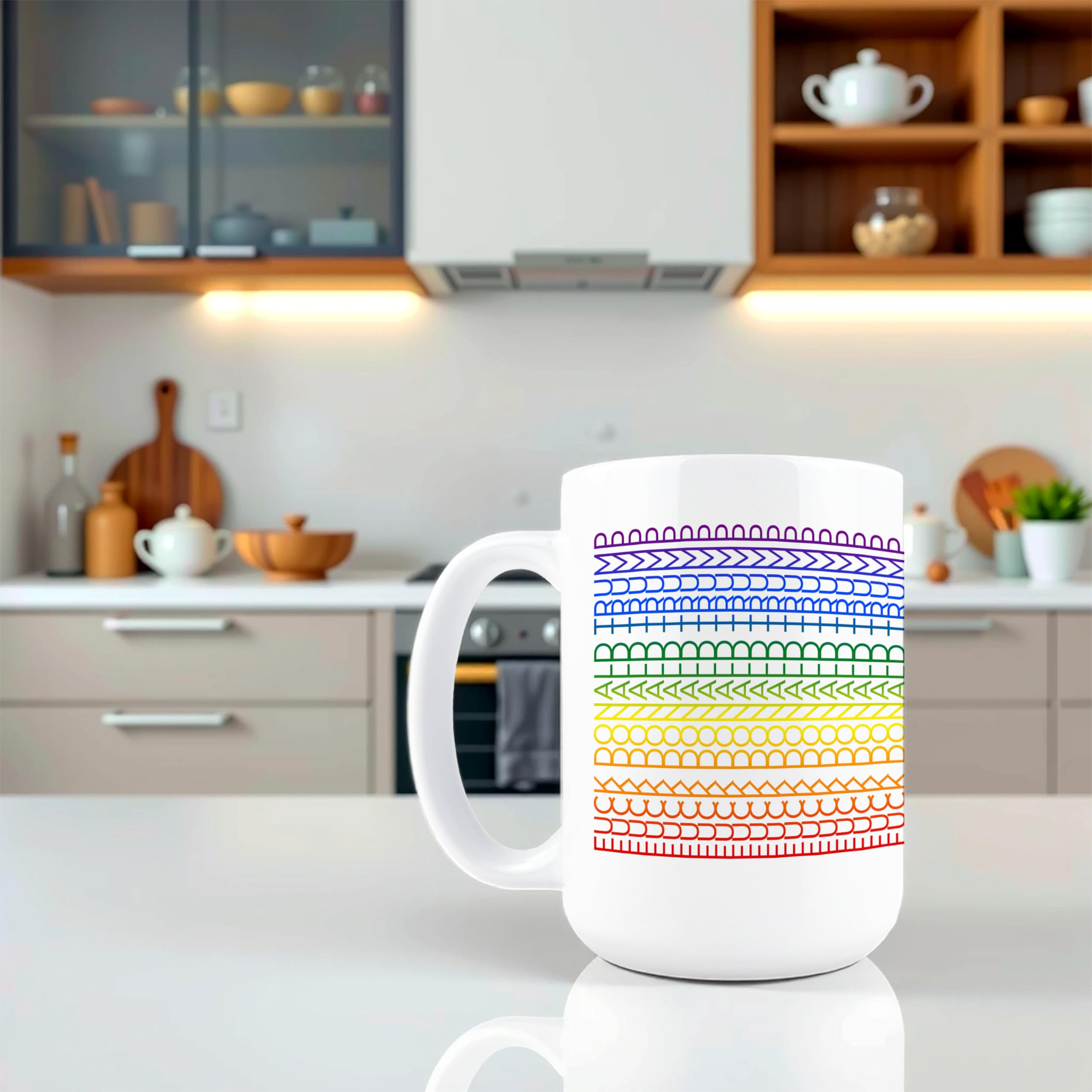Uso diario en la oficina con la taza Hogg para café