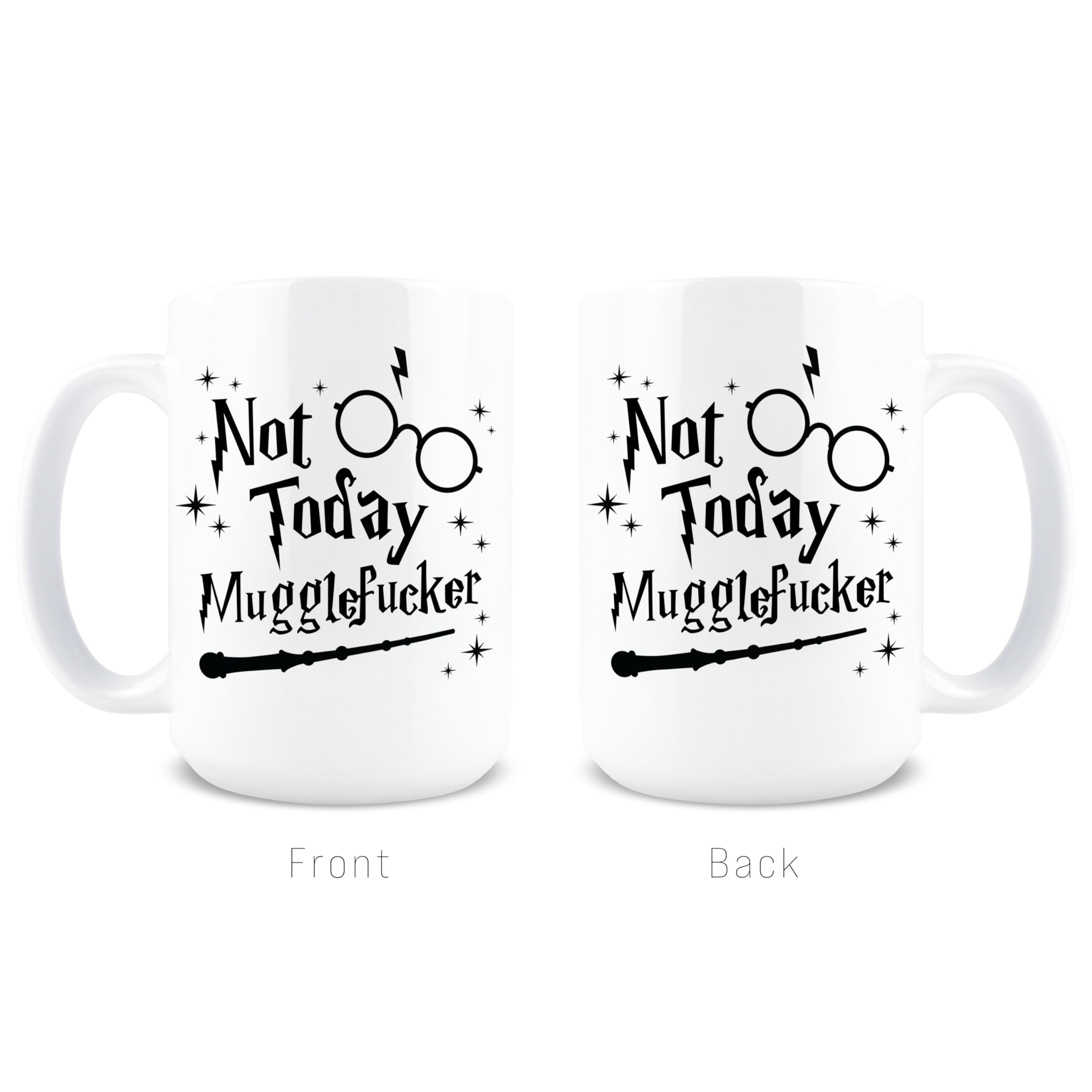 Taza Hogg regalo fan de la magia 15oz para amantes de libros