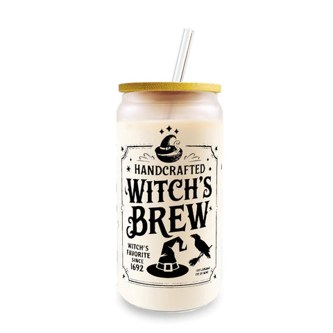 Vaso Hogg con brujas, ideal para café frío