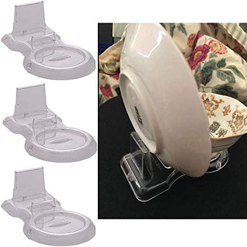 Diseño duradero de acrílico HOHIYA para proteger tazas sin rayones.