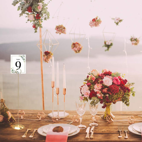 HOHIYA apto para bodas y banquetes, mantiene números claros.