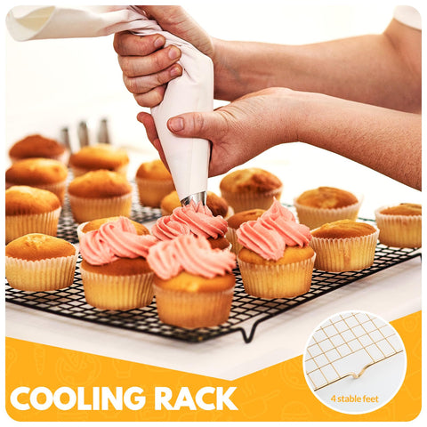 HOHOM compatibilidad con bandejas estándar para horno y parrillas.
