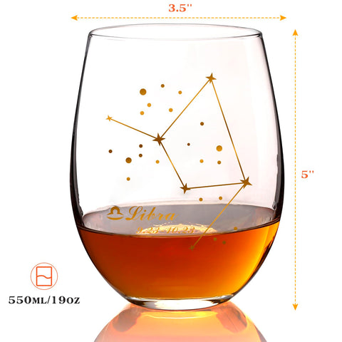 HOHY Libra cristal sin plomo de alta claridad