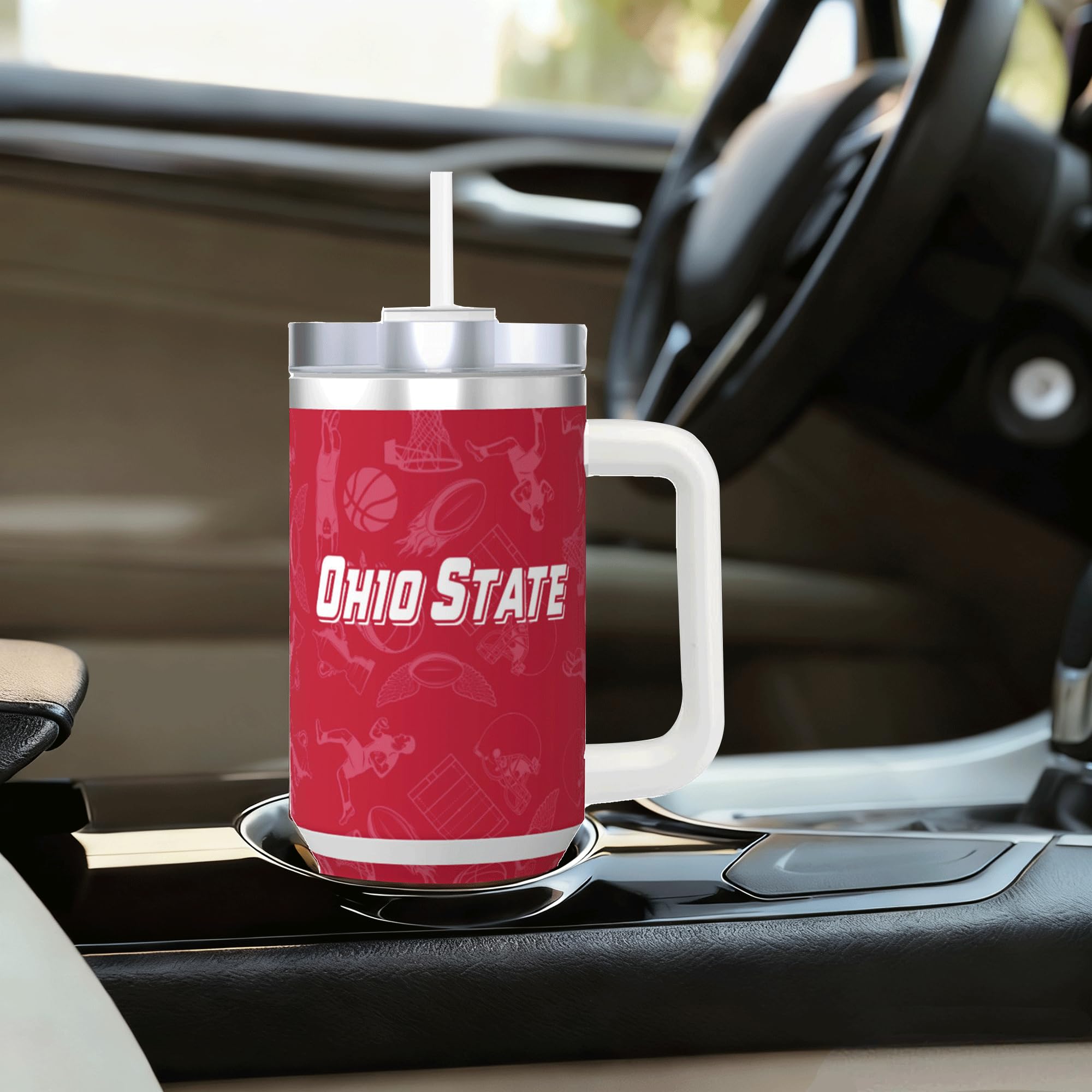 Hoiboo Tumbler 30oz incluye sorbete y cepillo para limpieza rápida.