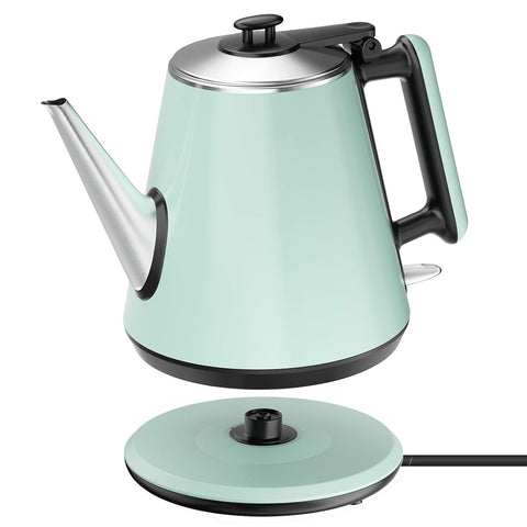 HoJang hervidor 0.9L con interior 304 inox, agua más limpia para bebidas.