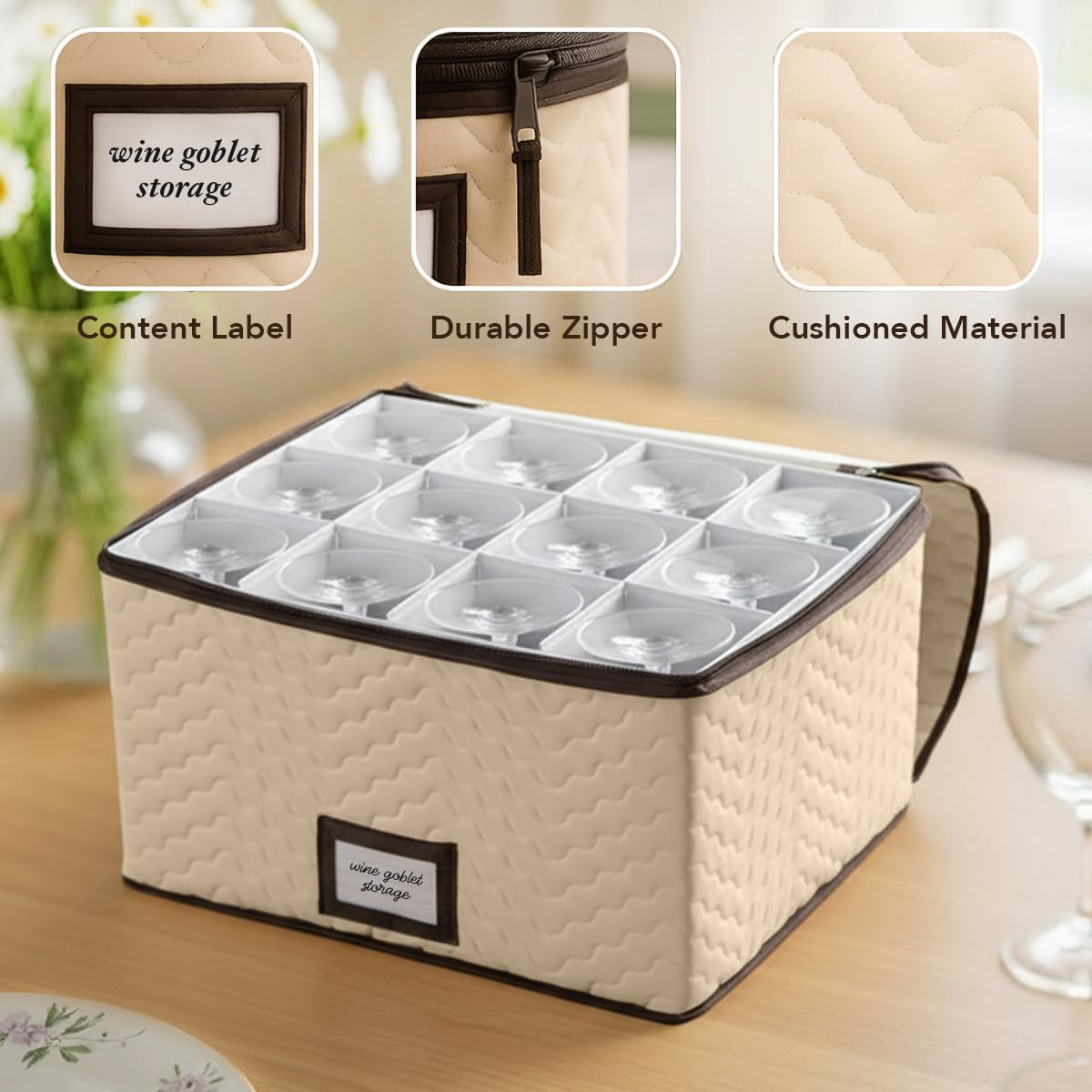Holdn Storage mango transporte para mover la caja de cristal
