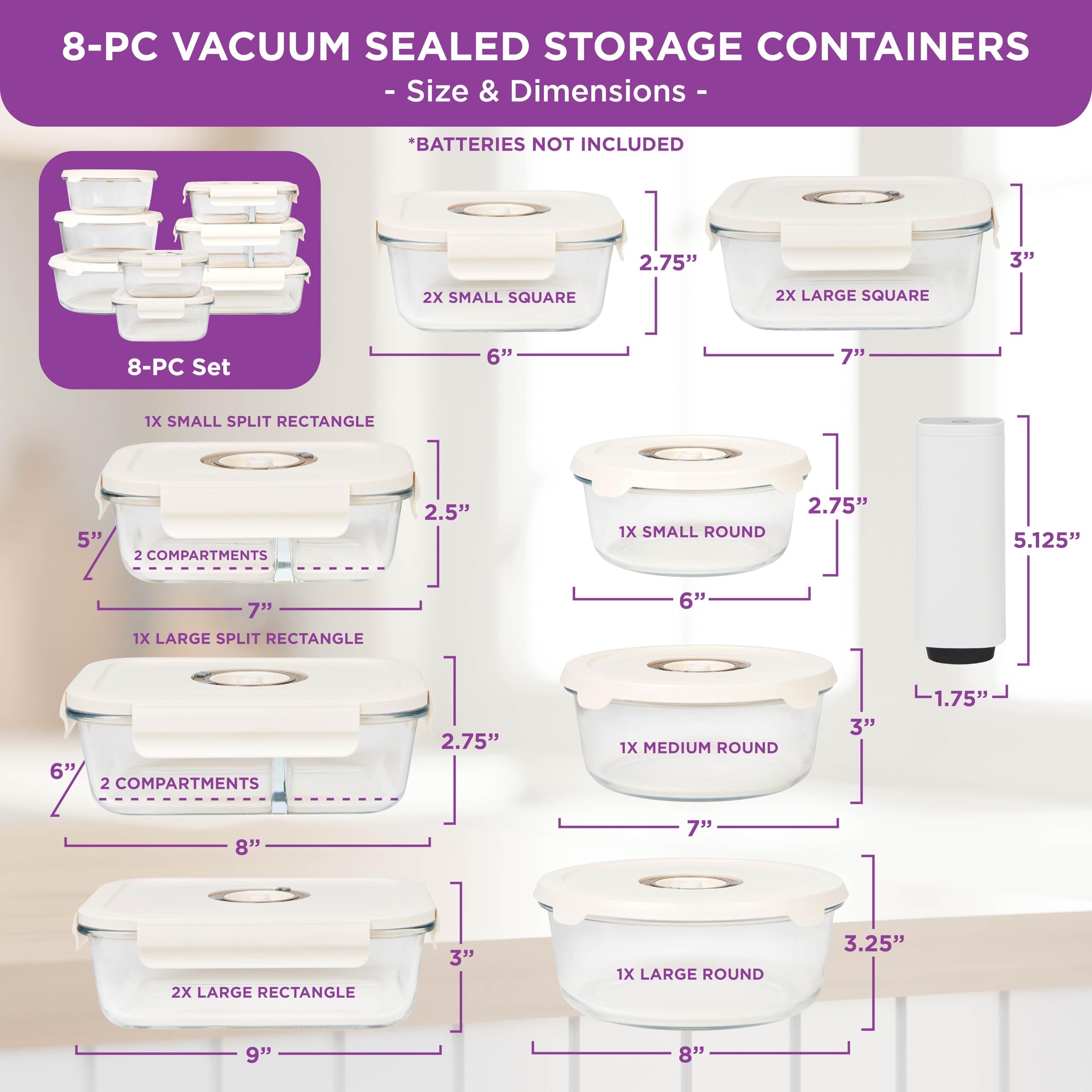 Recipiente redondo 930 ml de HOLDN’ STORAGE, ideal para comidas y marinar.