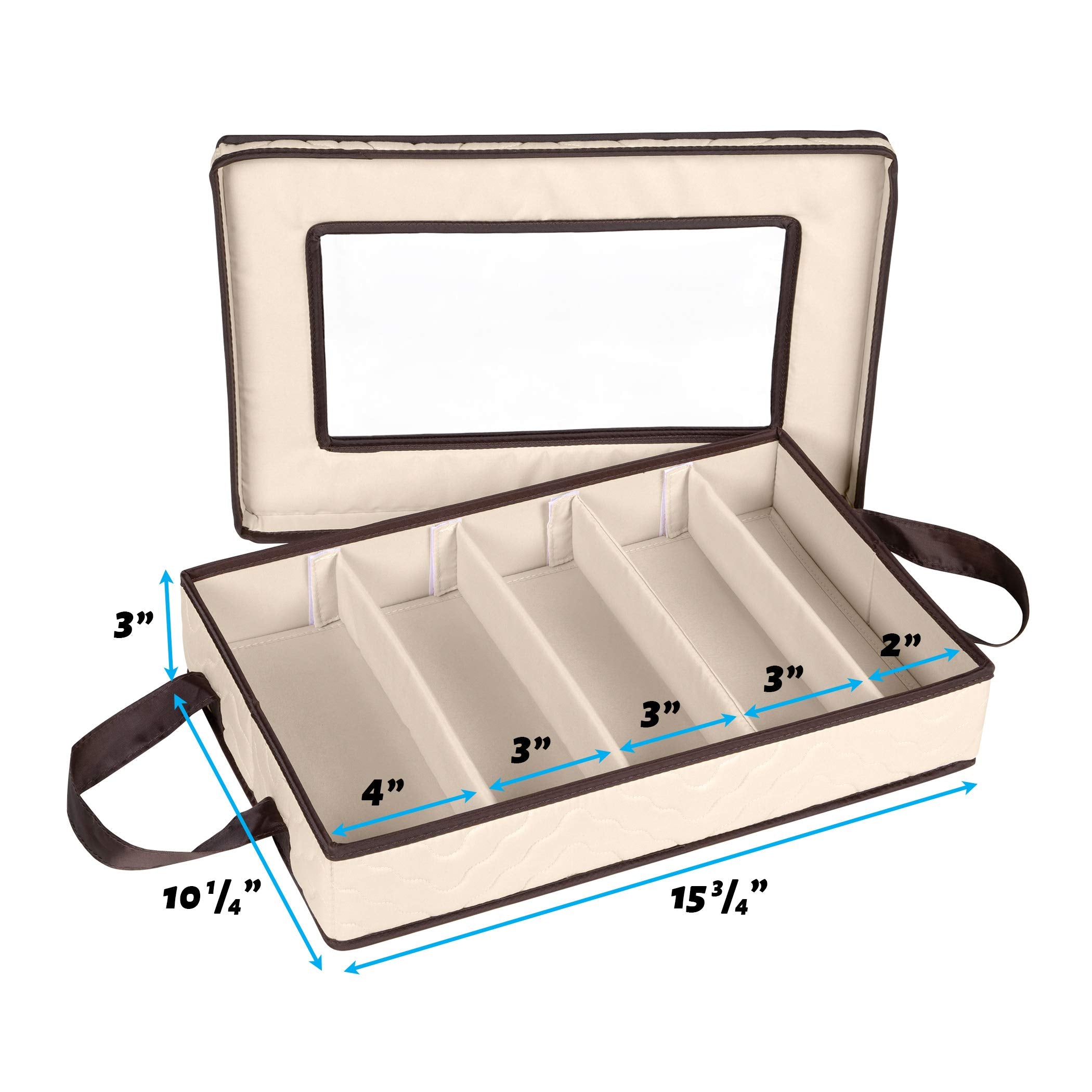 HOLDN’ STORAGE dimensiones compactas para encajar en cajones y alacenas.