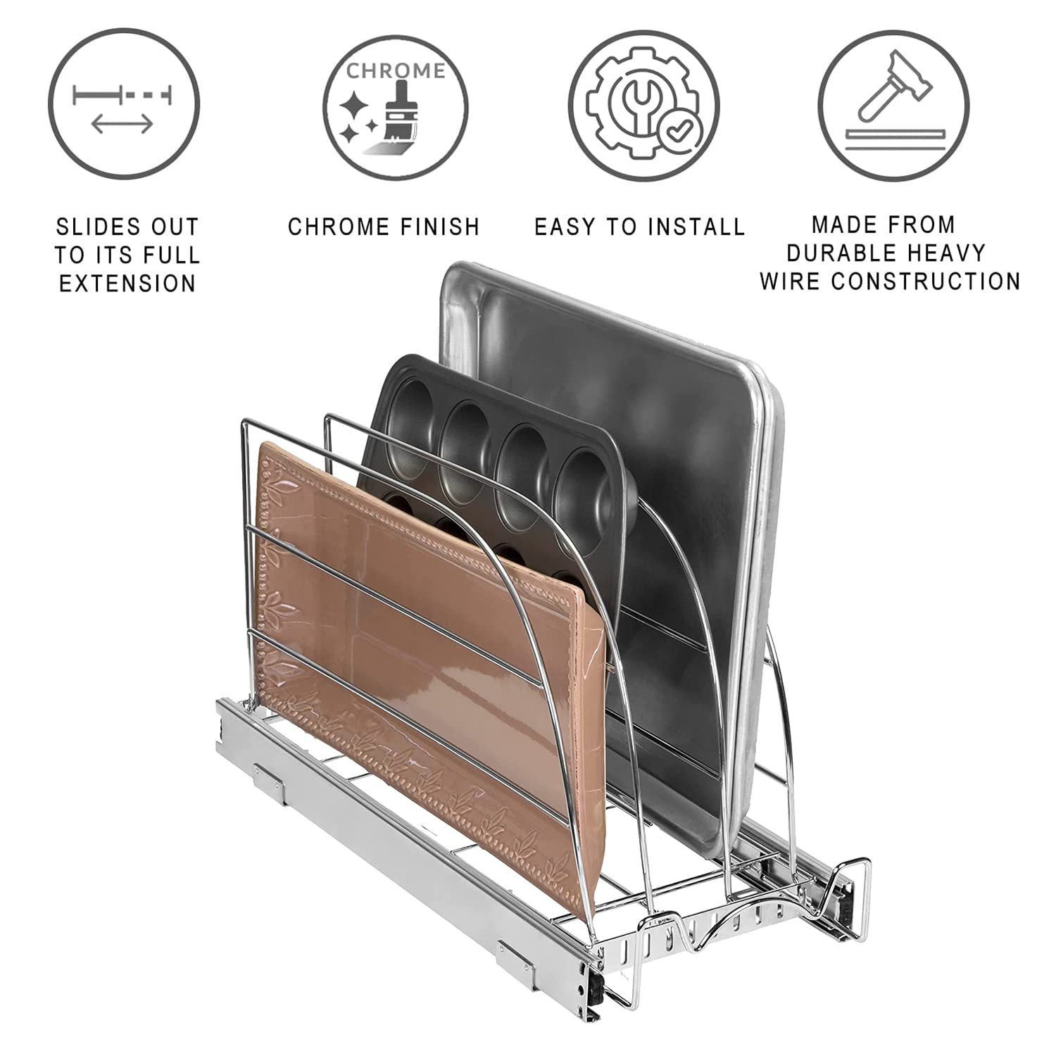 HOLDN’ STORAGE diseño compacto para armarios estrechos, ahorro de espacio.