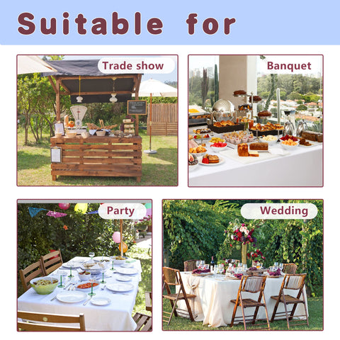 Uso festivo de Navidad con funda blanca HolidayIdeas 72x30.