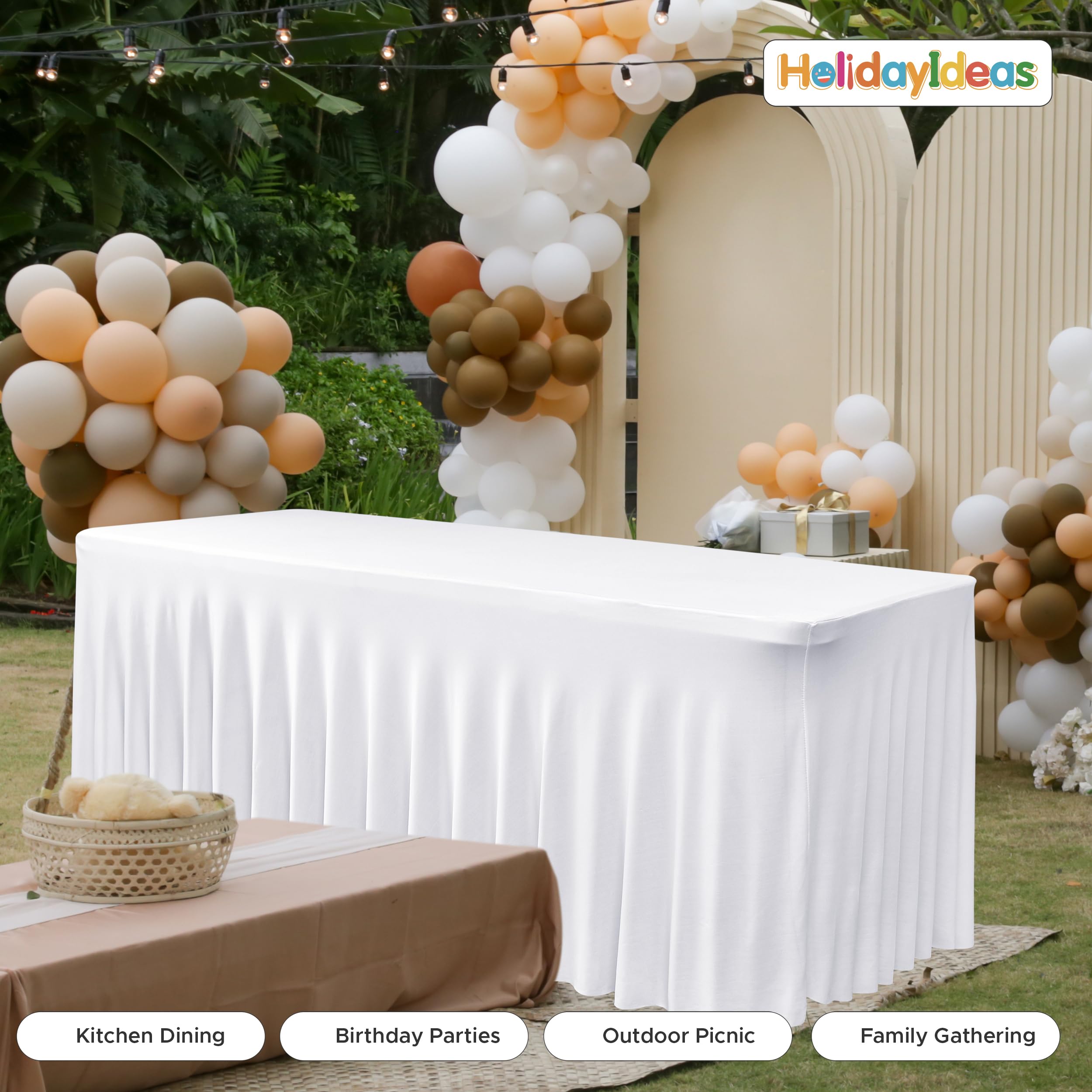 HolidayIdeas Medidas: 72 pulgadas de largo y 30 de ancho