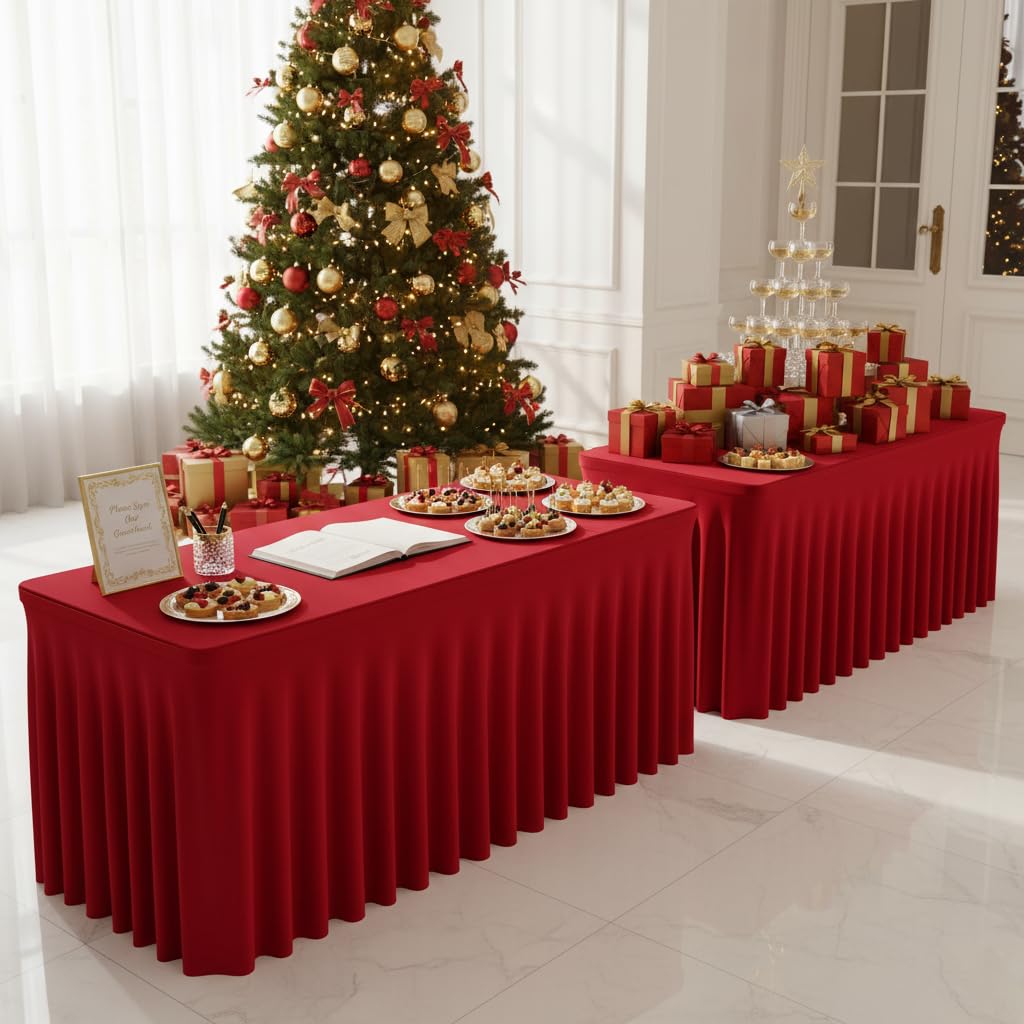 HolidayIdeas: spandex resistente a arrugas para un aspecto impecable en eventos.