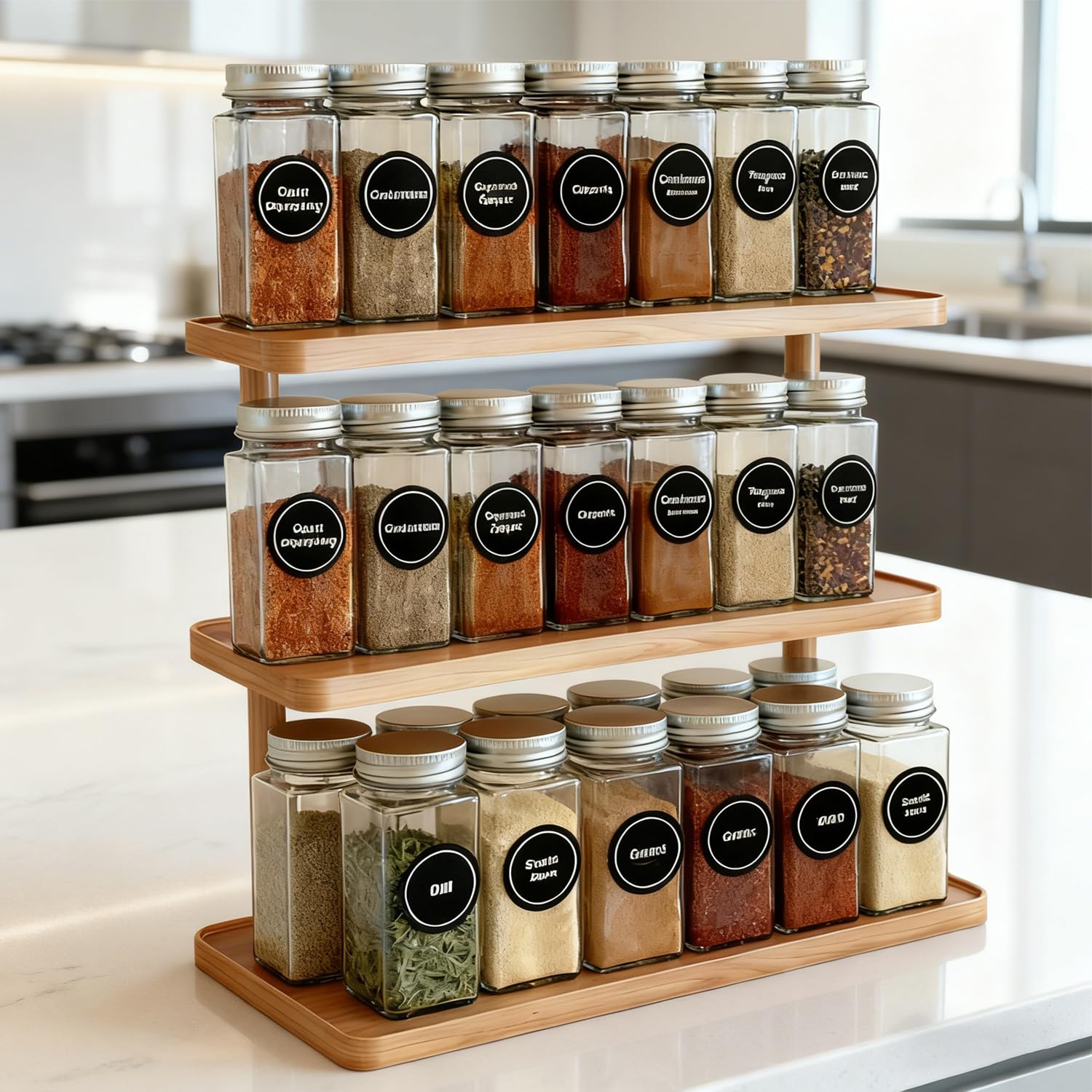 HOLTPHILI organizador multiusos, ideal en mostrador o tocador para ordenar cosméticos.