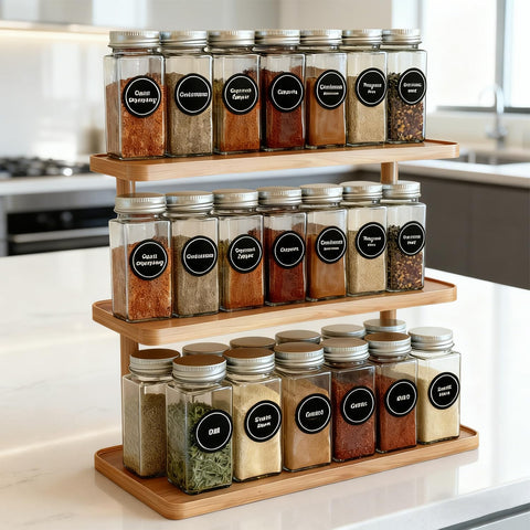HOLTPHILI organizador multiusos, ideal en mostrador o tocador para ordenar cosméticos.