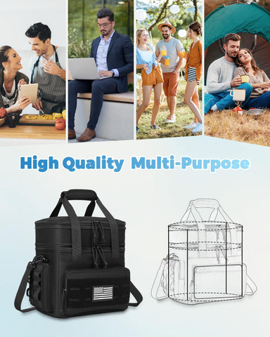 Holuxer detalles MOLLE y parche, personalización para equipos.