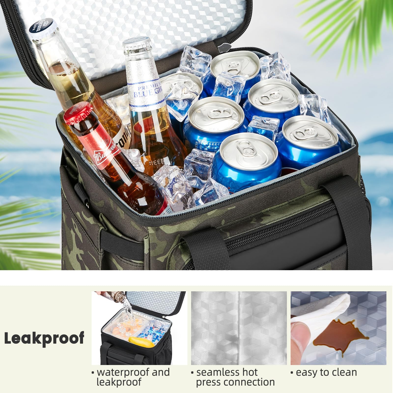 Holuxer bolsa versátil para trabajo y actividades al aire libre.