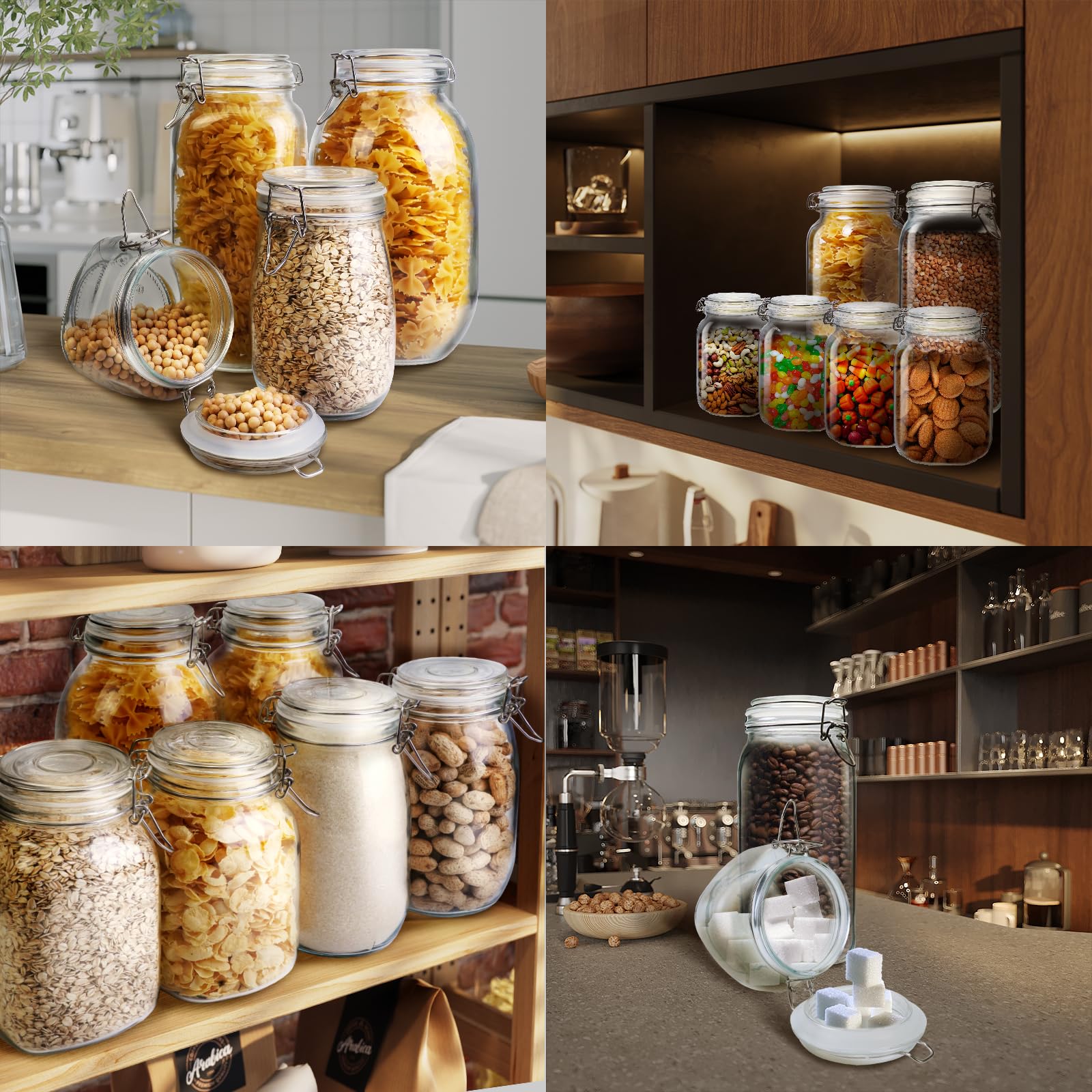 HomArtist boca amplia facilita rellenar y retirar ingredientes con comodidad.