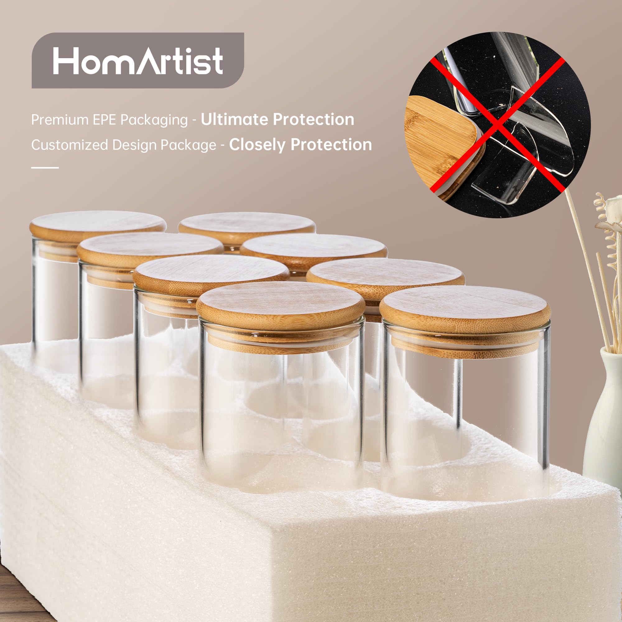 HomArtist kit de etiquetas para alimentos y marcador borrable