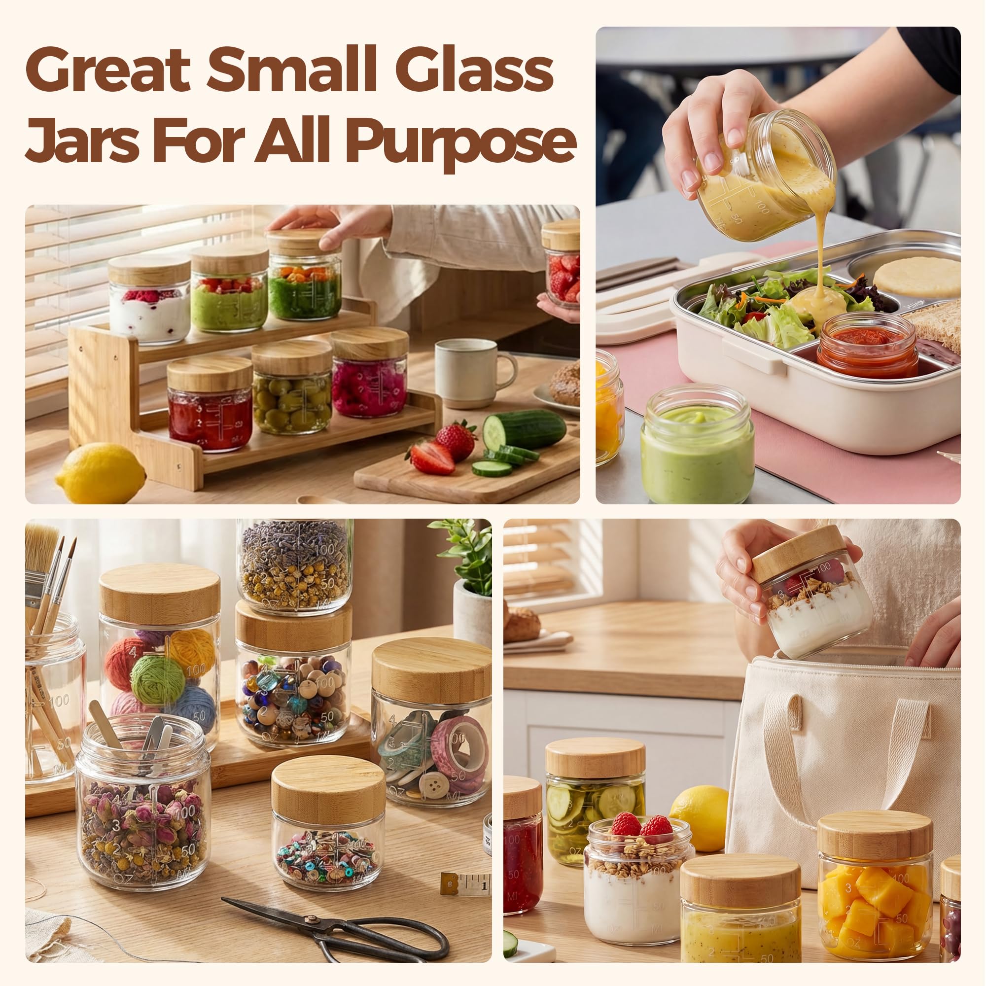 HomArtist usos versatiles para ensaladas, dips y salsas
