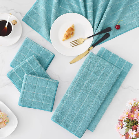 Homaxy color lago azul aporta estilo práctico en la cocina