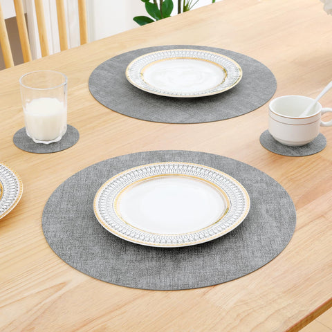 Set Homaxy para interior y exterior, estilo sobrio para cualquier mesa.