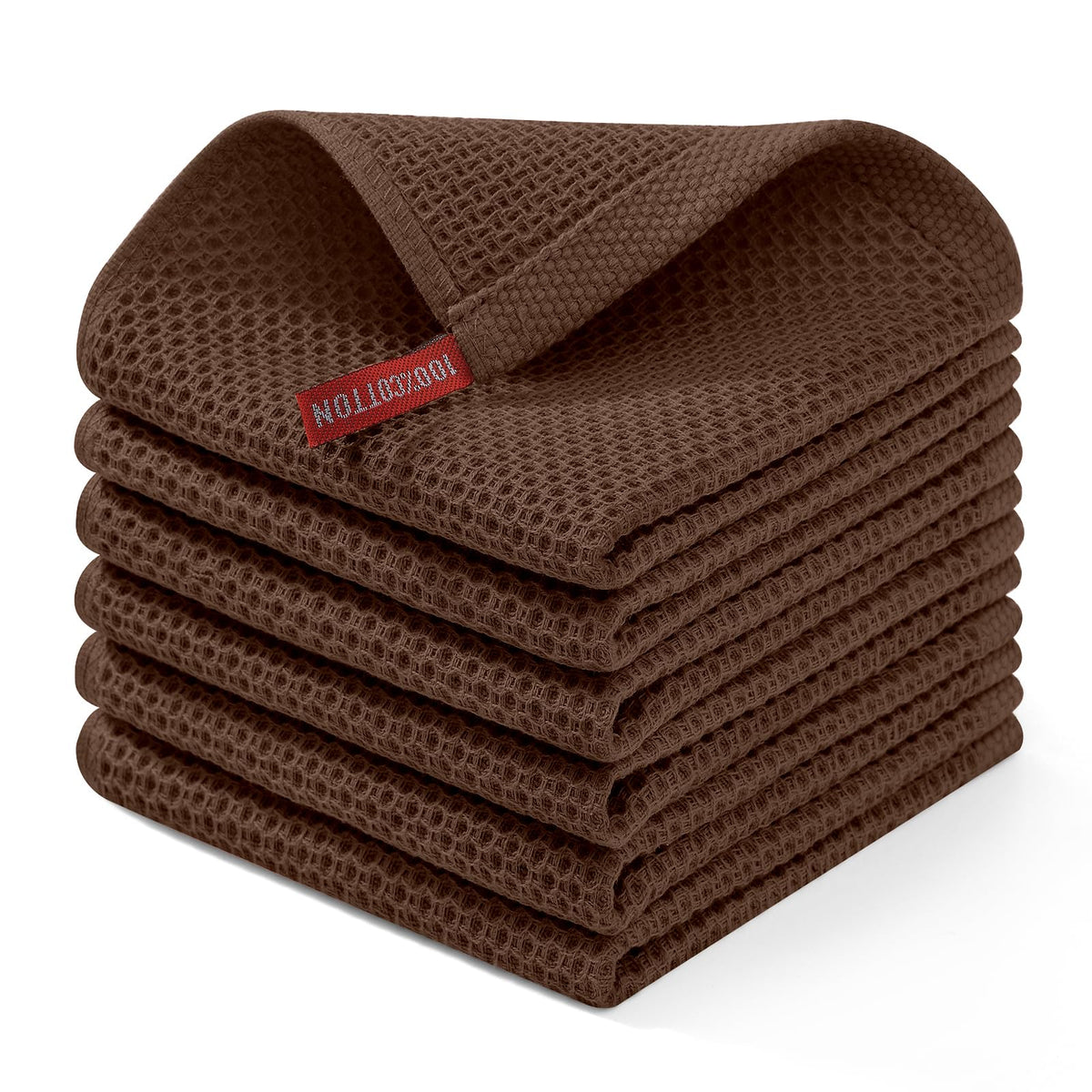 Homaxy paño de cocina waffle suave para uso diario y contacto suave con utensilios