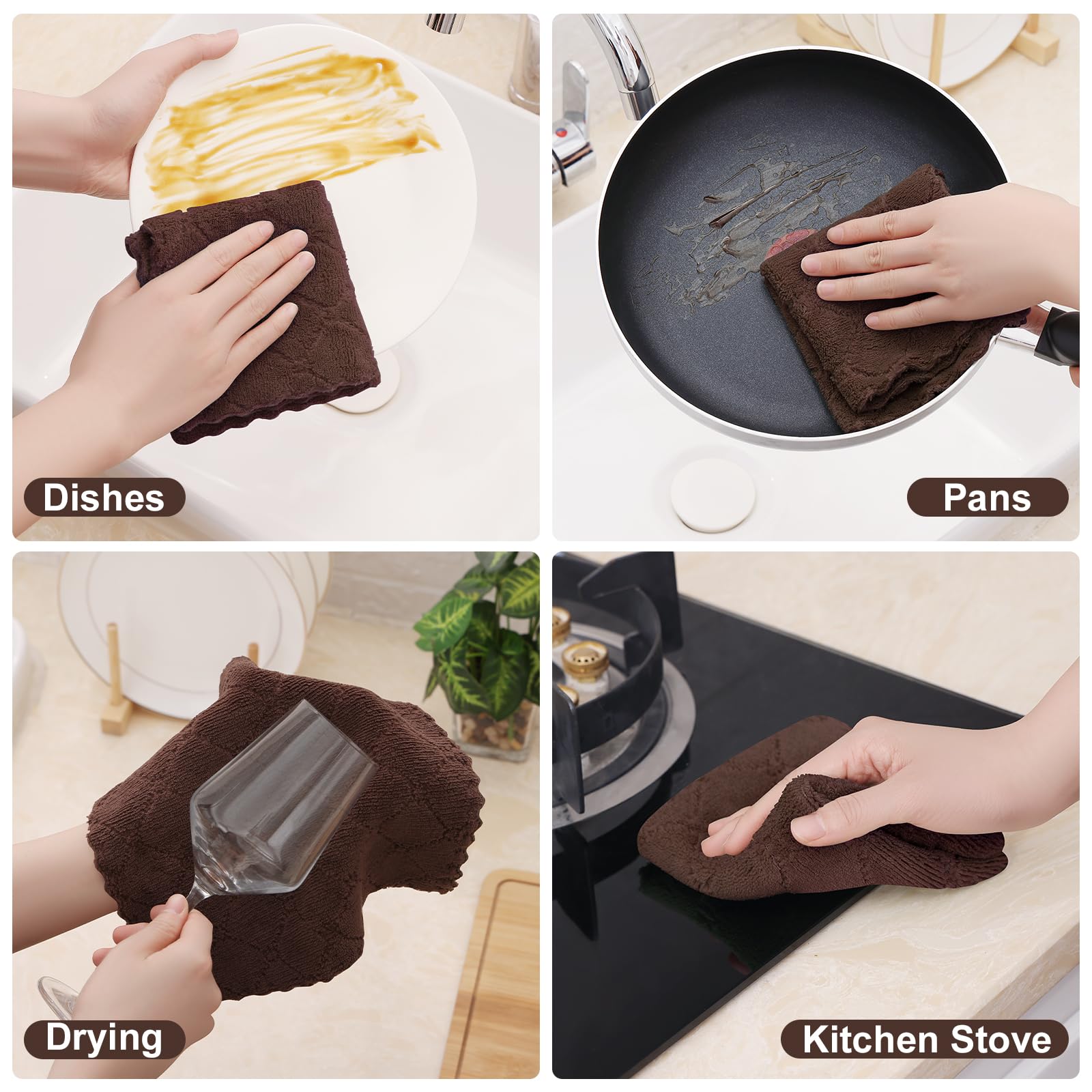Homaxy paños multifuncionales para cocina y limpieza general