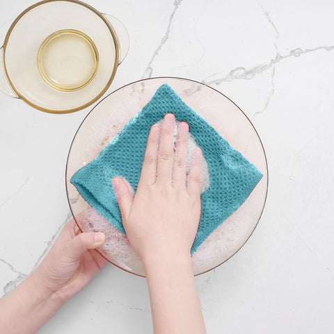 Paño de cocina Homaxy tamaño 12x12 pulgadas perfecto para encimeras.