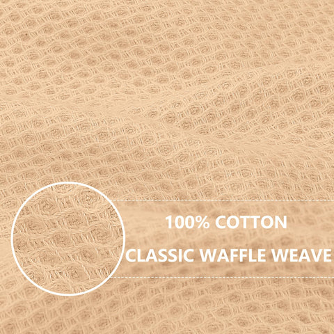 Toalla Homaxy de absorción rápida en color albaricoque para platos y superficies