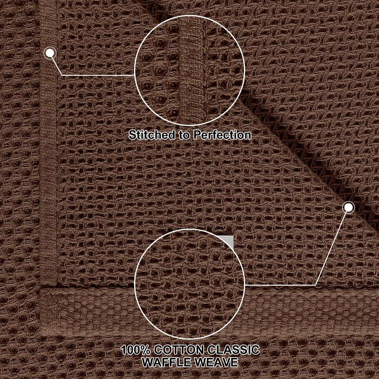 Trapos Homaxy de cocina absorbentes para secar platos y superficies rápidamente.
