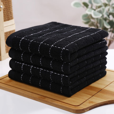 Homaxy diseño negro con cuadros, elegante y funcional para cocinar.