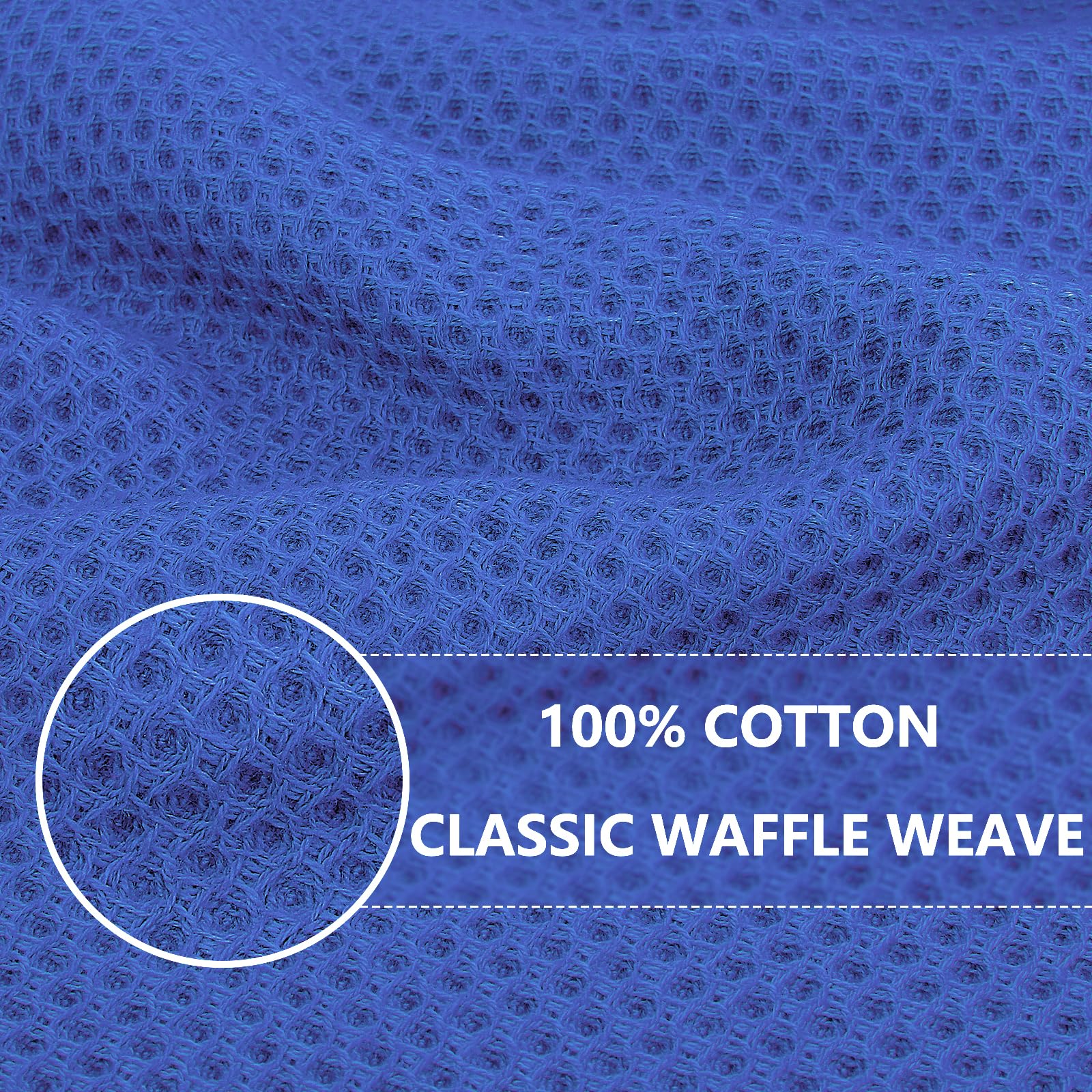 Toallas Homaxy con diseño panal para absorción rápida en la cocina