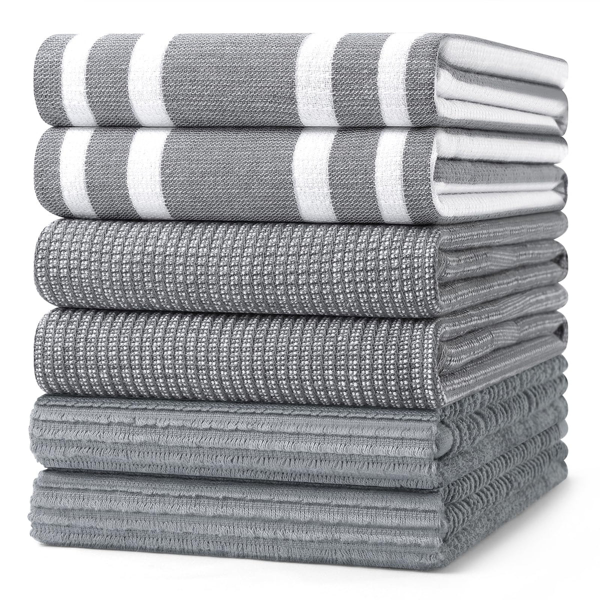 Toallas Homaxy premium 18x28, suaves y duraderas para uso diario en la cocina.