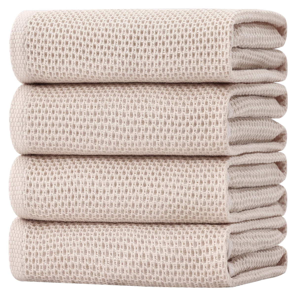Toallas Homaxy con diseño panal 20x28, suaves y absorbentes para la cocina.