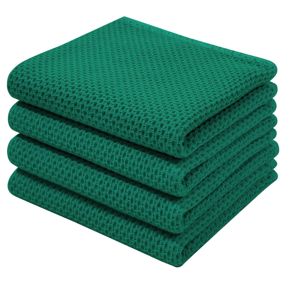 Homaxy toallas de cocina con tejido panal de algodón, suave y duradero para diversas tareas.