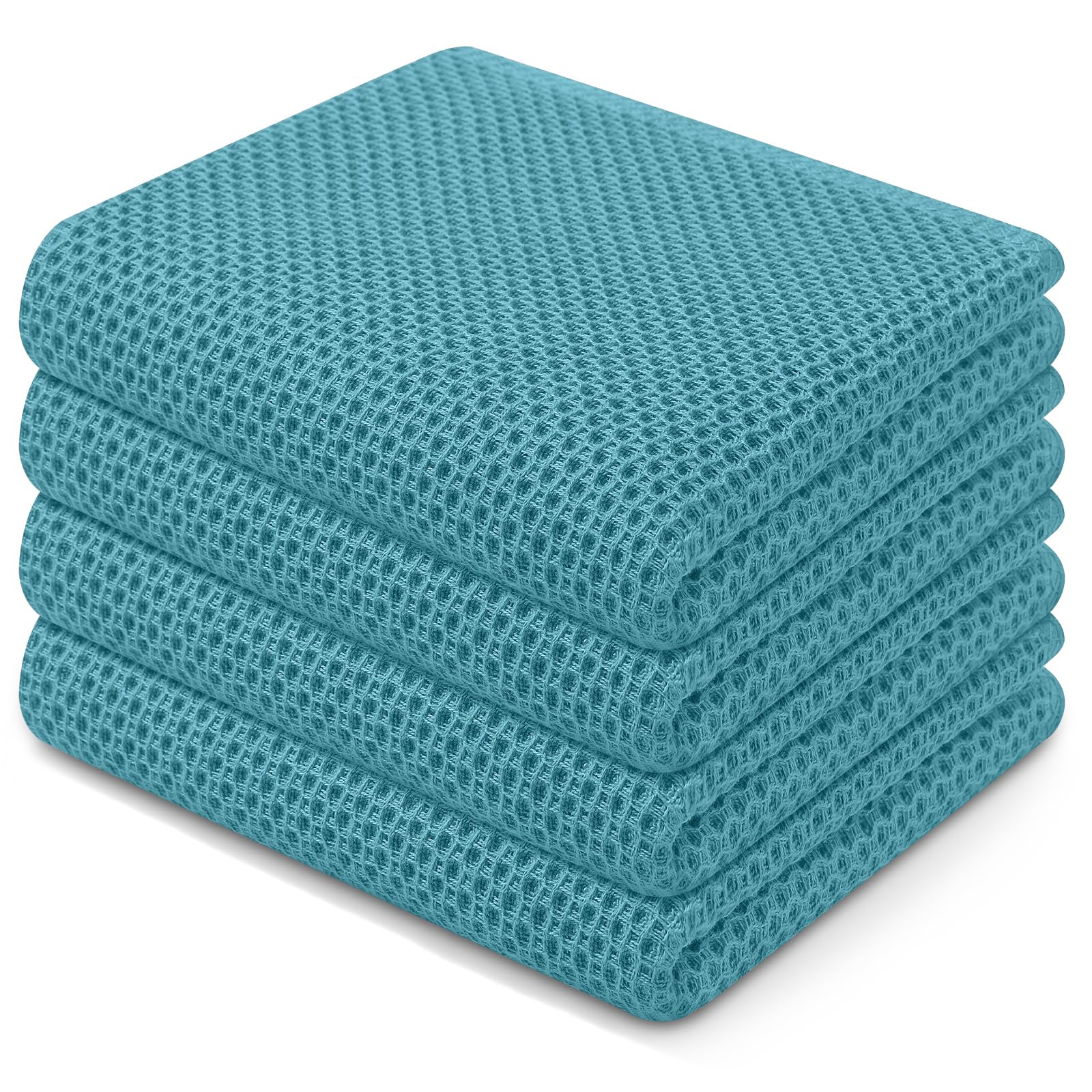 Homaxy toallas de cocina con textura de panal suave para secado delicado sin rayar utensilios