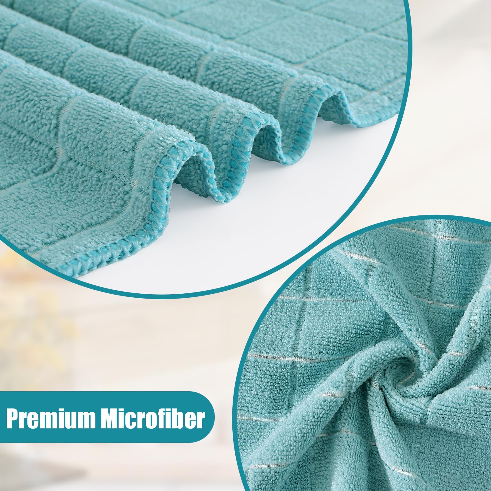Homaxy trapos de microfibra para cocina, gran absorbencia para superficies