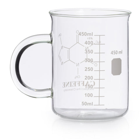Homazing Taza Beaker con medidas claras, perfecta para medir café y té.