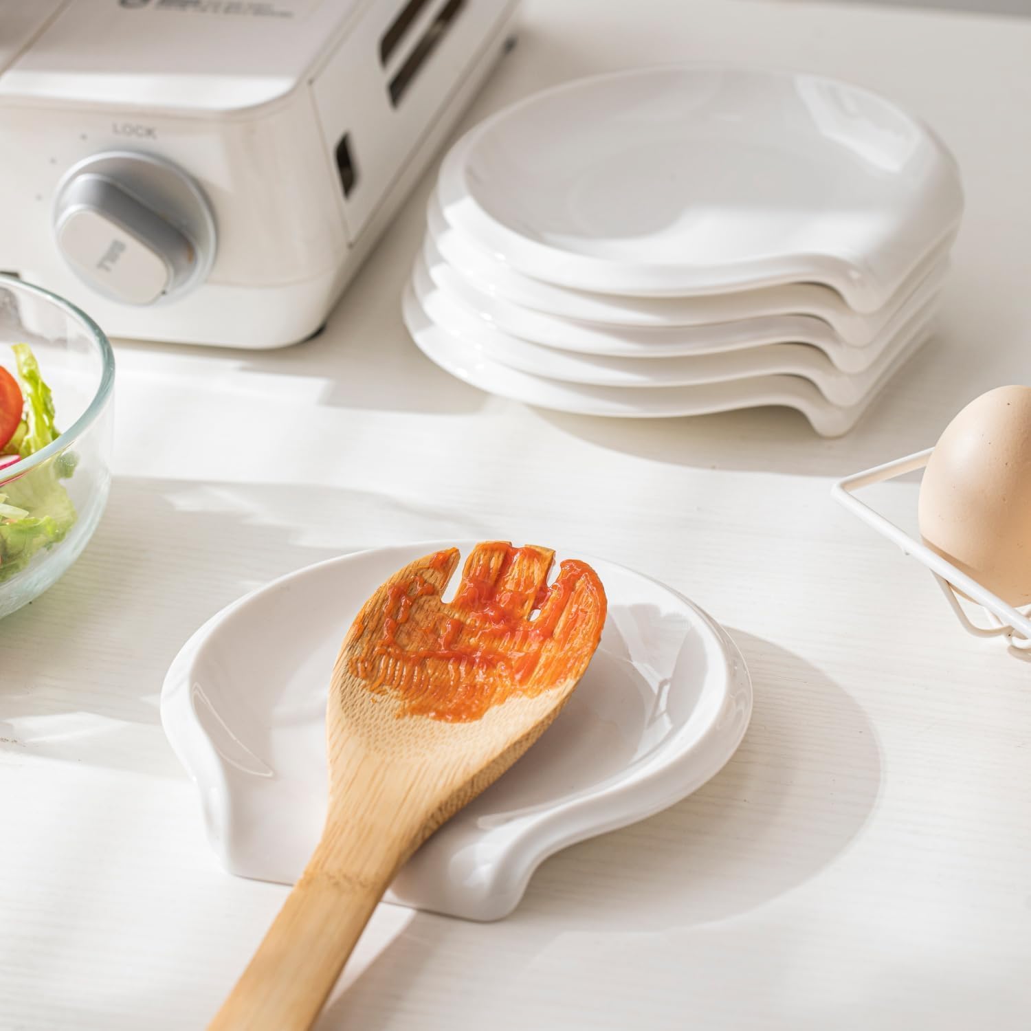 HOMBENE accesorio de cocina blanco con diseno moderno