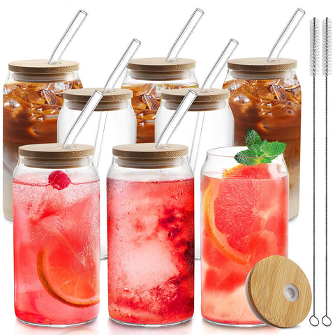 Vasos HOMBERKING en forma de lata de 20 onzas para bebidas frías o calientes.