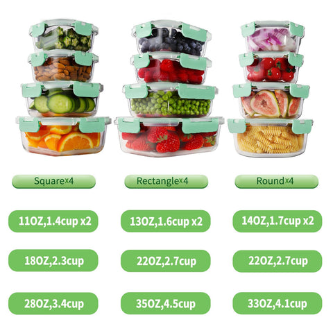 HOMBERKING envase rectangular 630 ml, perfecto para comidas semanales