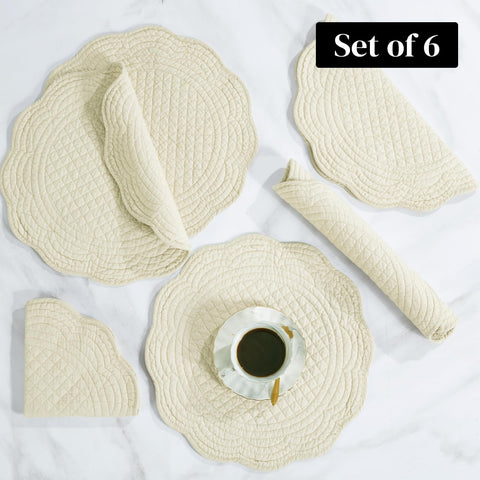 Manteles de algodón 100% con relleno de microfibra HOMBYS, tacto suave y protección extra.
