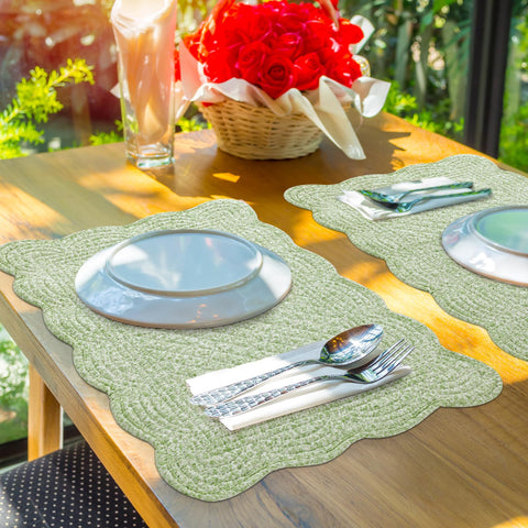 HOMBYS salvamanteles estilo rústico para comedor moderno y acogedor.