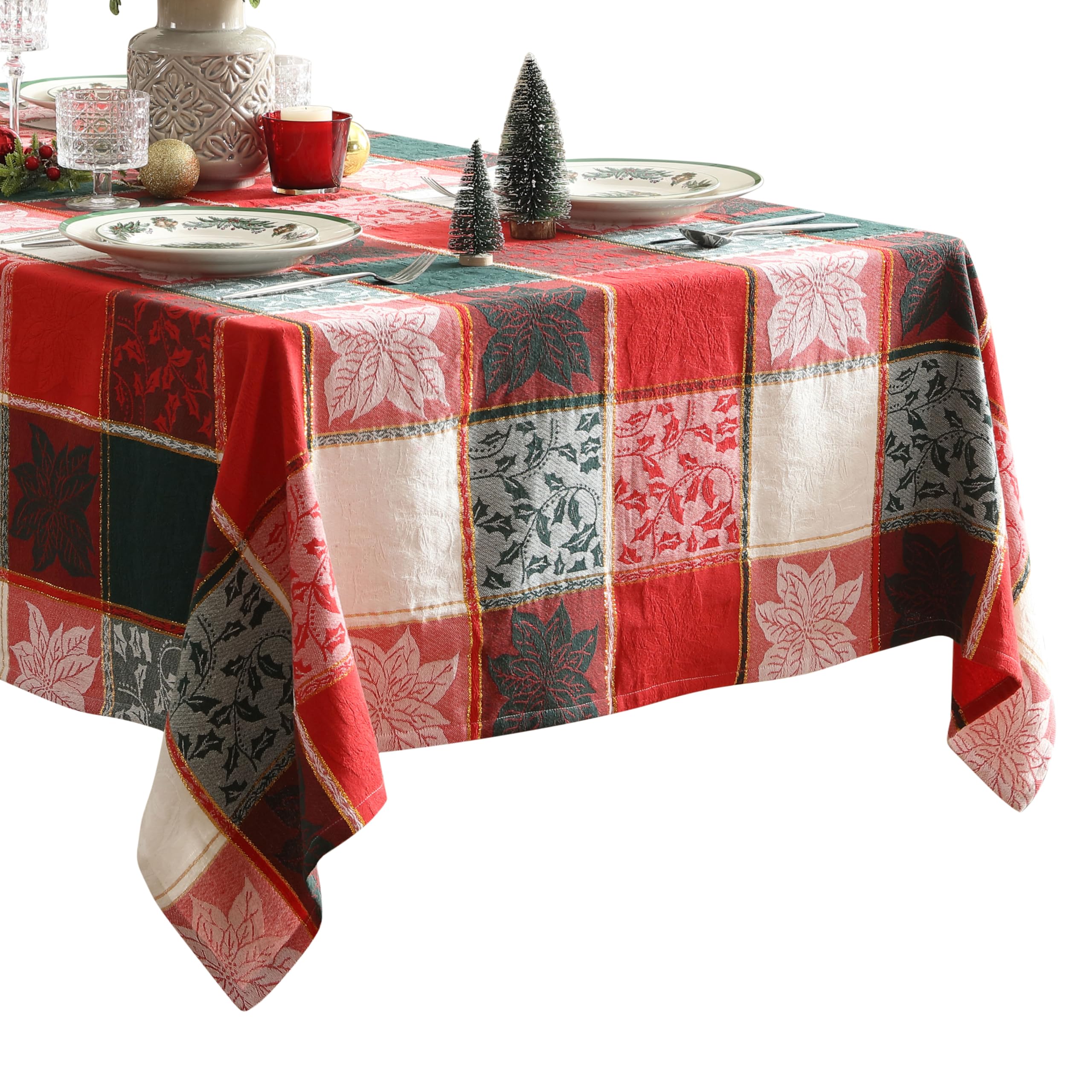 Mantel Home Bargains Plus lavable a máquina para fácil cuidado